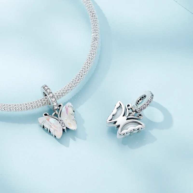 (imagem para) Pingente Borboleta Aurora Colorido Estilo Pandora - SCC2305-CF - Visualizar 4