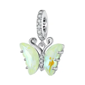 (imagem para) Pingente Borboleta Aurora Verde Estilo Pandora - SCC2305-GN