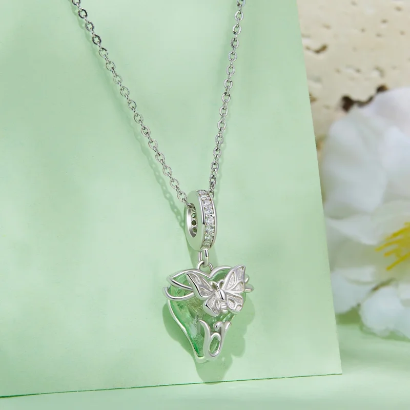 (imagem para) Pingente Borboletinha Voando Estilo Pandora - BSC897 - Visualizar 2