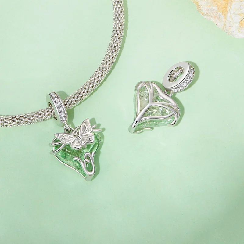 (imagem para) Pingente Borboletinha Voando Estilo Pandora - BSC897 - Visualizar 4