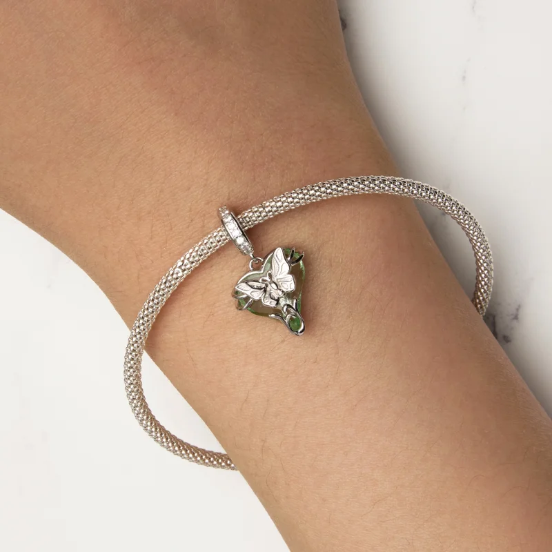 (imagem para) Pingente Borboletinha Voando Estilo Pandora - BSC897 - Visualizar 6