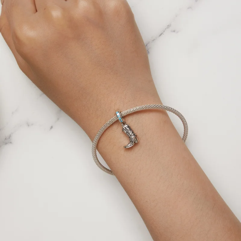 (imagem para) Pingente Botas de Couro de Cowboy Estilo Pandora - SCC2566 - Visualizar 5