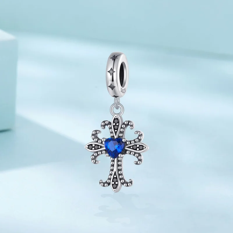 (imagem para) Pingente Cruz Retrô Estilo Pandora - SCC2643 - Visualizar 2