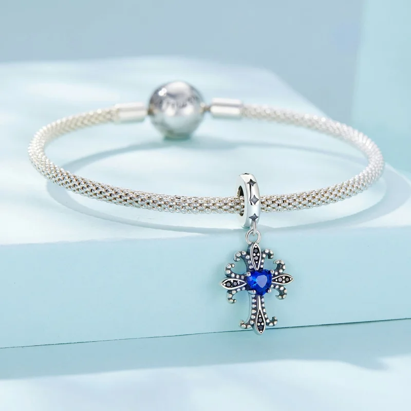 (imagem para) Pingente Cruz Retrô Estilo Pandora - SCC2643 - Visualizar 3