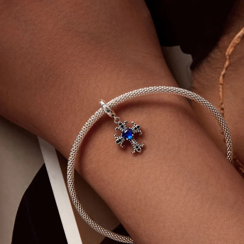 (imagem para) Pingente Cruz Retrô Estilo Pandora - SCC2643 - Visualizar 6