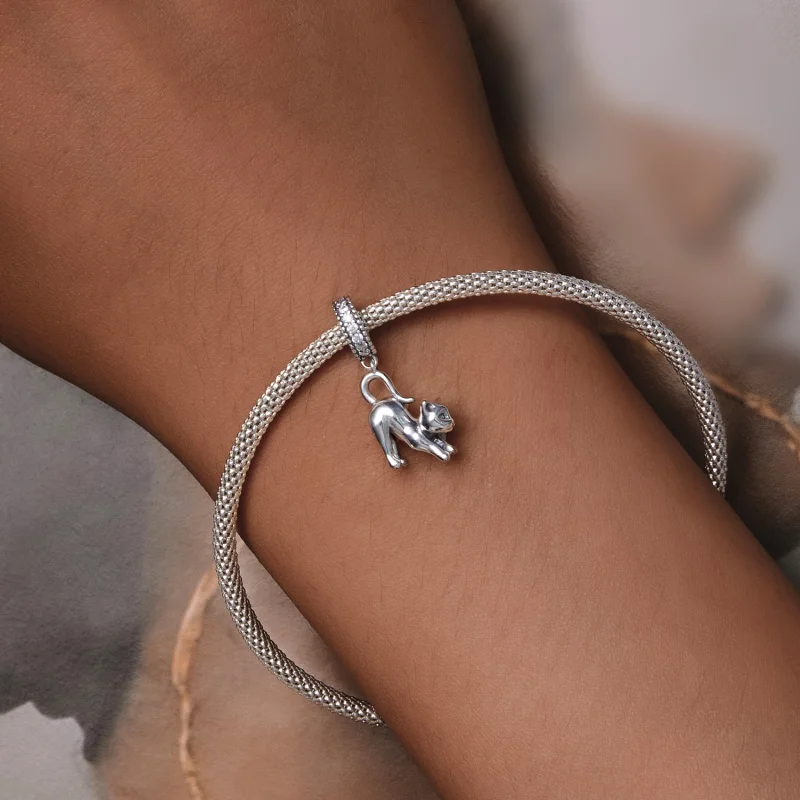 (imagem para) Pingente de Gato Estilo Pandora - SCC2595 - Visualizar 7