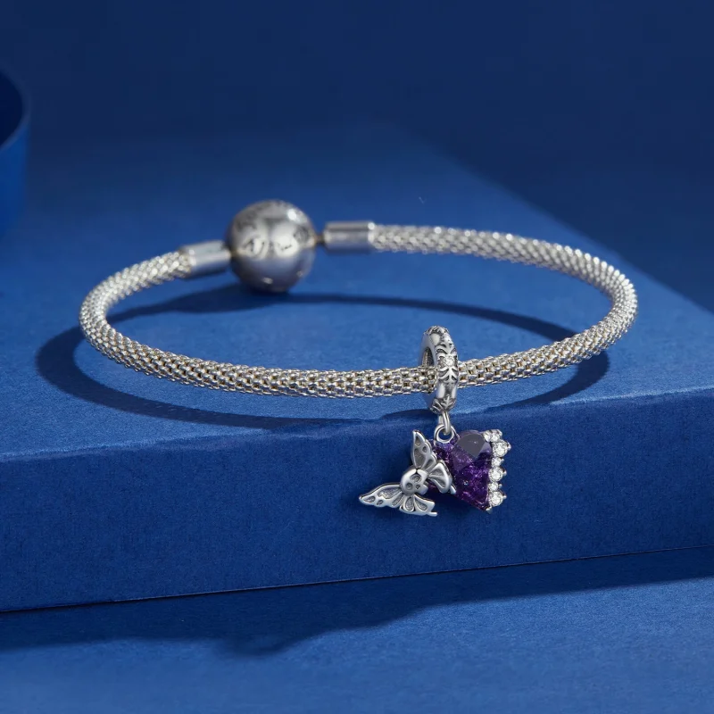 (imagem para) Pingente de Silicone Borboleta e Caveira Estilo Pandora - BSC912 - Visualizar 4