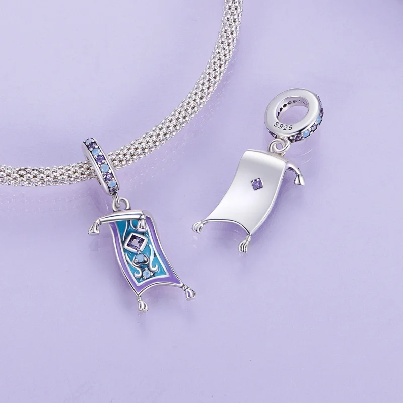 (imagem para) Pingente de Tapete Mágico Estilo Pandora - BSC894 - Visualizar 4