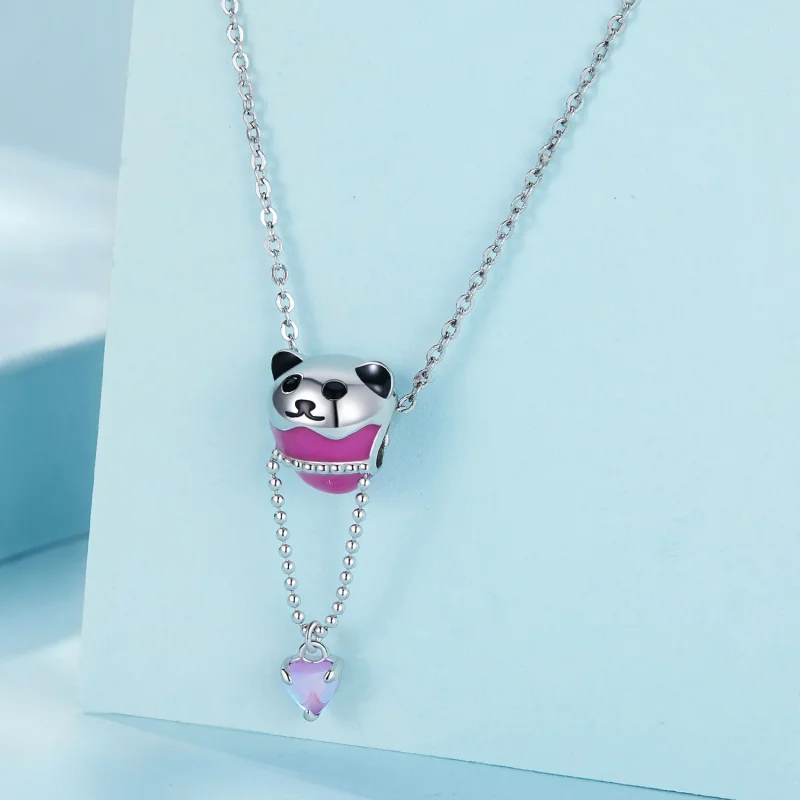 (imagem para) Pingente de Urso com Balão de Ar Quente Estilo Pandora - SCC2550 - Visualizar 2