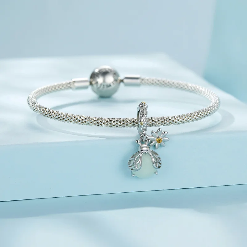 (imagem para) Pingente de Vaga-lume Luminoso Estilo Pandora - SCC2615 - Visualizar 3