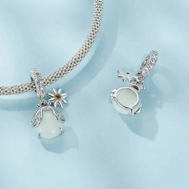 (imagem para) Pingente de Vaga-lume Luminoso Estilo Pandora - SCC2615 - Visualizar 4