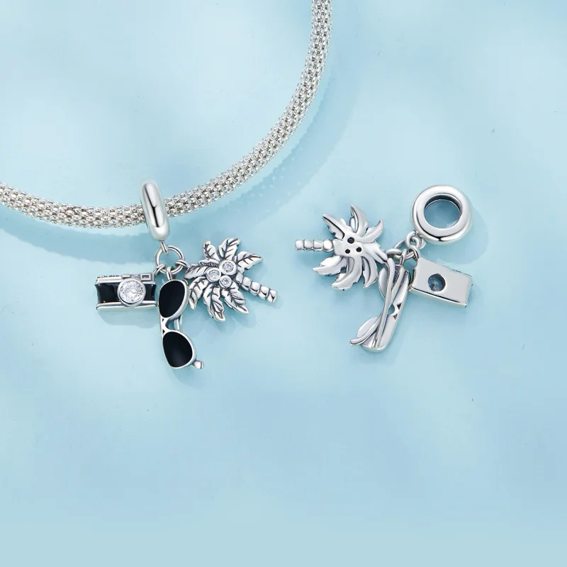 (imagem para) Pingente Estilo Pandora Férias - SCC2557 - Visualizar 4