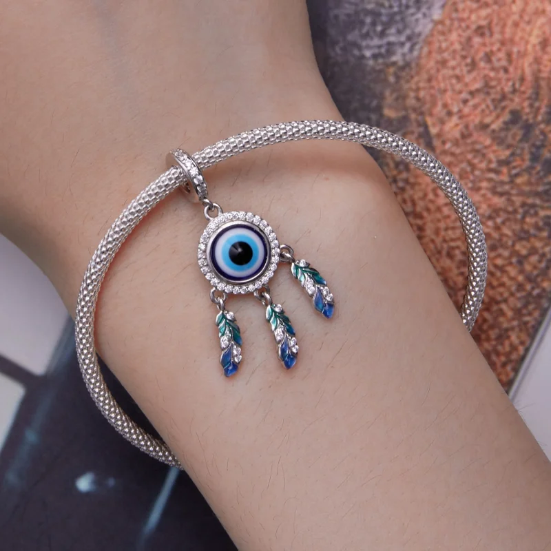 (imagem para) Pingente Estilo Pandora Olho do Demônio - BSC785 - Visualizar 8