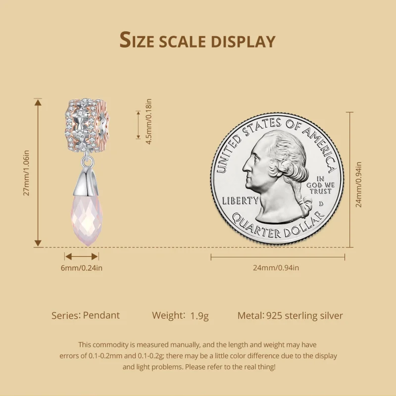 (imagem para) Pingente Estilo Pandora Outono Oscilante - BSC906 - Visualizar 7