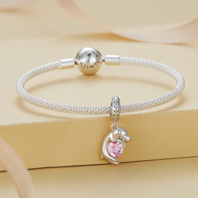 (imagem para) Pingente Golden Retriever Estilo Pandora - BSC799 - Visualizar 2