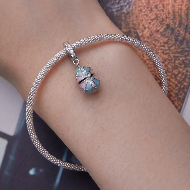 (imagem para) Pingente Ovo de Páscoa Estilo Pandora - BSC779 - Visualizar 6