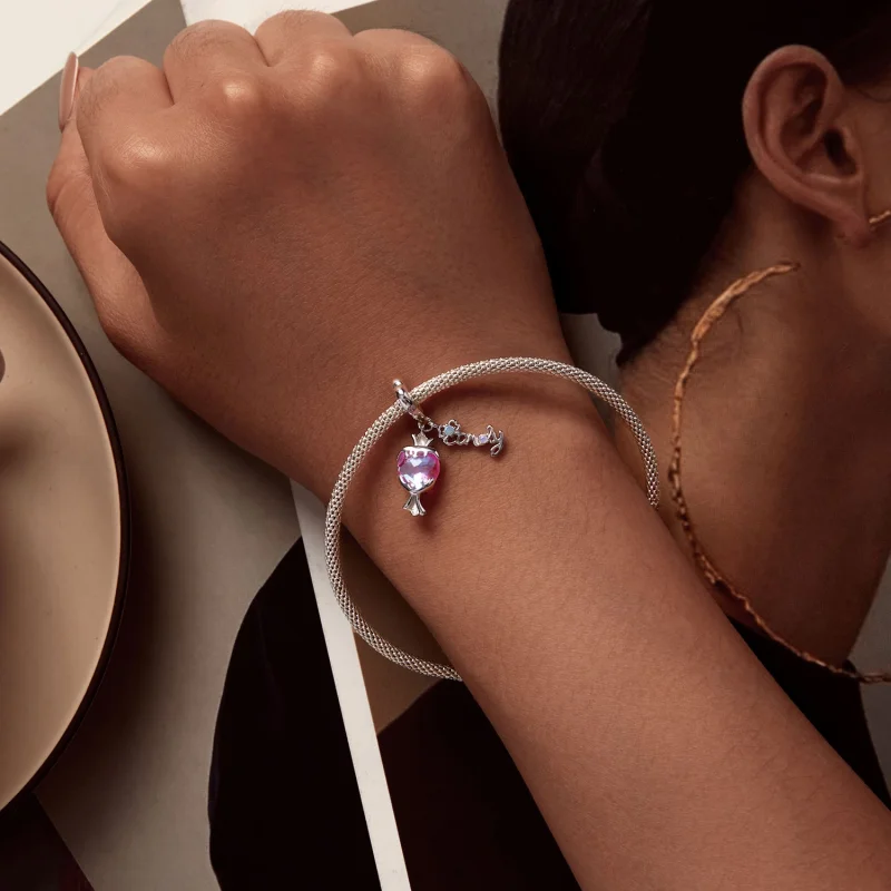 (imagem para) Pingente Pandora Estilo Doce Rosa - SCC2640 - Visualizar 4