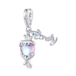 (imagem para) Pingente Pandora Estilo Doce Rosa - SCC2640