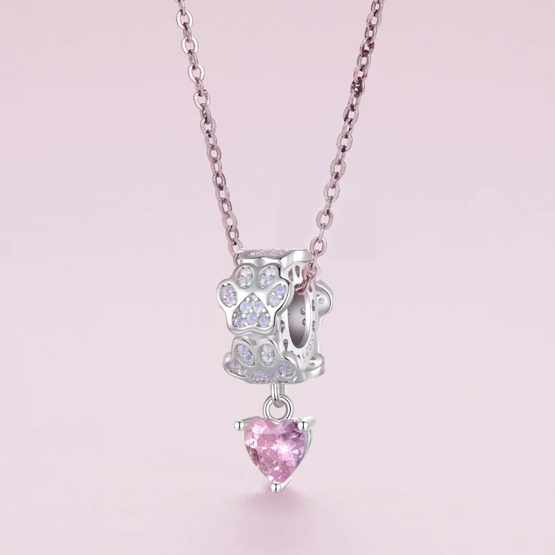 (imagem para) Pingente Pandora Estilo Pegada de Pata - SCC2577 - Visualizar 3