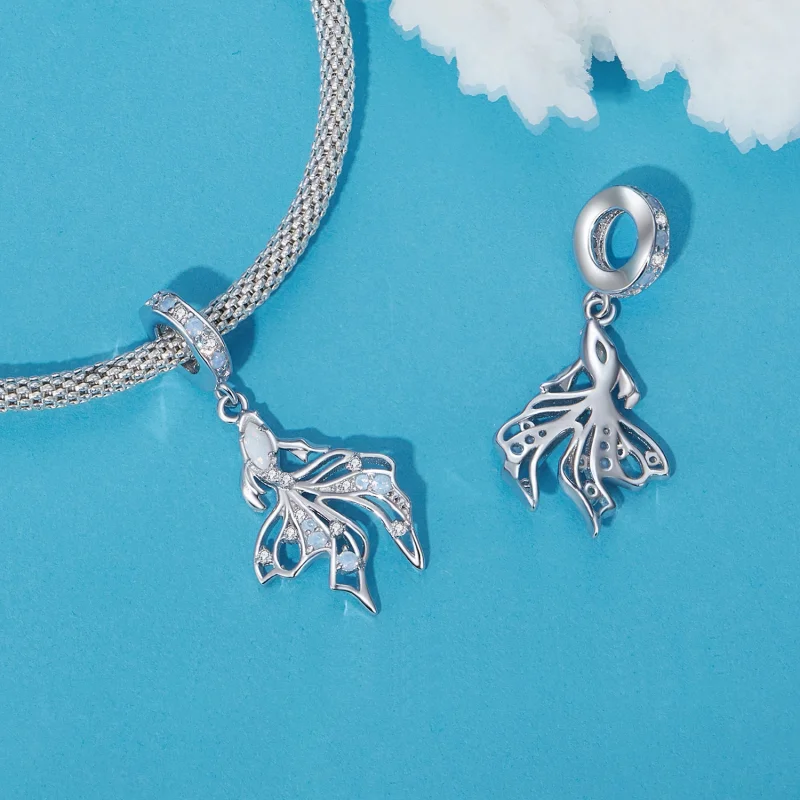 (imagem para) Pingente Pandora Estilo Peixe Betta - BSC917 - Visualizar 4