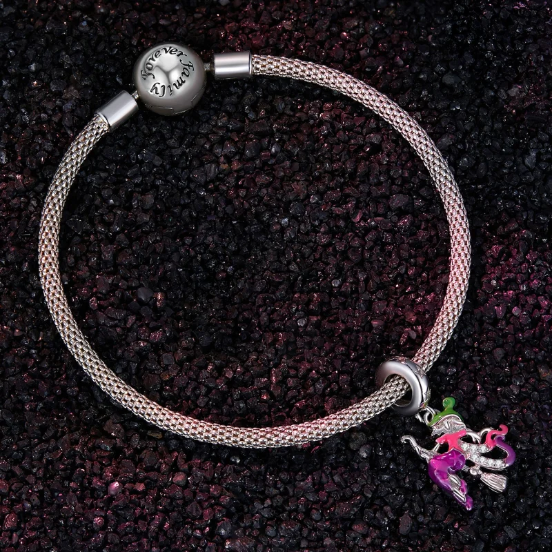 (imagem para) Pingente Pandora Style Bruxa Fosforescente - SCC2608 - Visualizar 3
