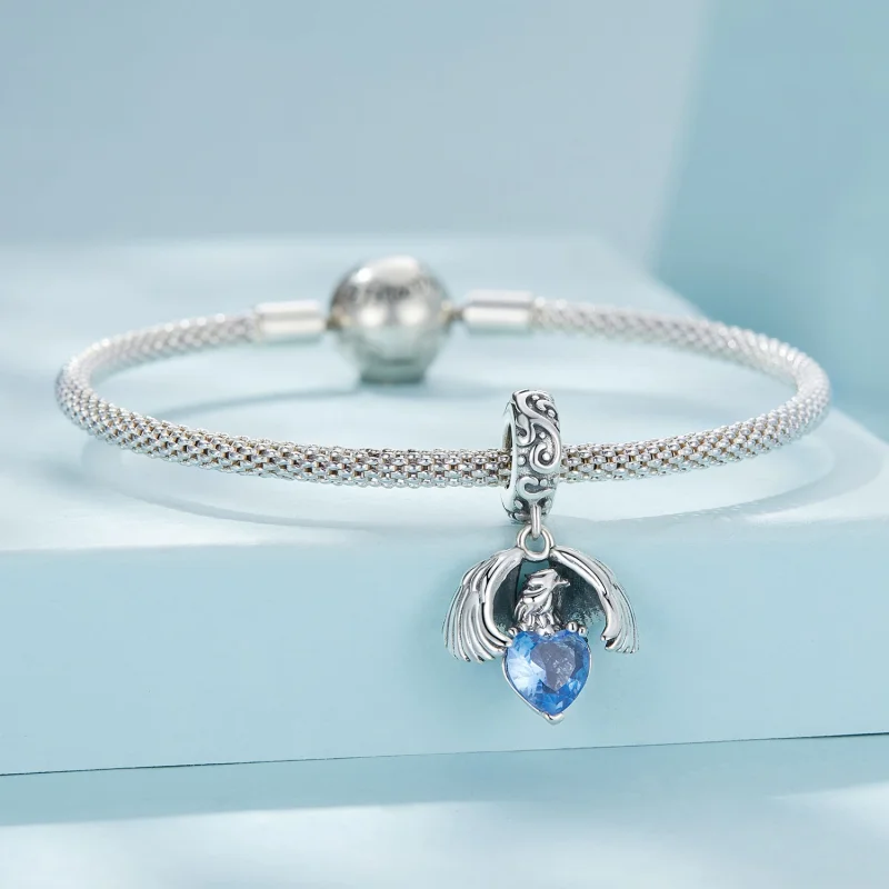 (imagem para) Pingente Pandora Style Águia Branca - SCC2636 - Visualizar 3