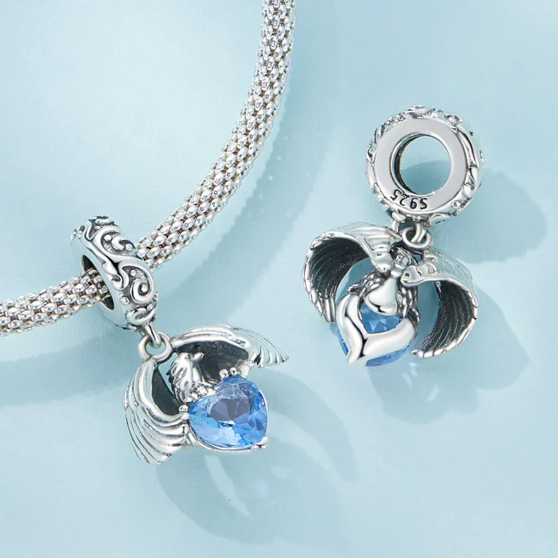 (imagem para) Pingente Pandora Style Águia Branca - SCC2636 - Visualizar 4