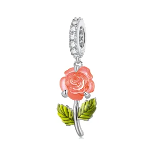 (imagem para) Pingente Rosa de Cristal Estilo Pandora - BSC824-OG
