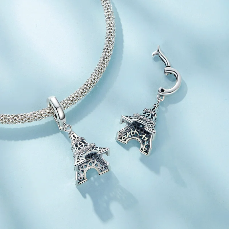 (imagem para) Pingente Torre Eiffel Pandora Style - SCC2570 - Visualizar 5