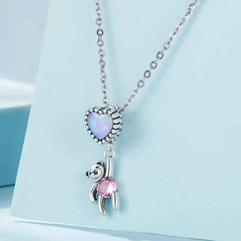 (imagem para) Urso Pingente Estilo Pandora - SCC2591 - Visualizar 3