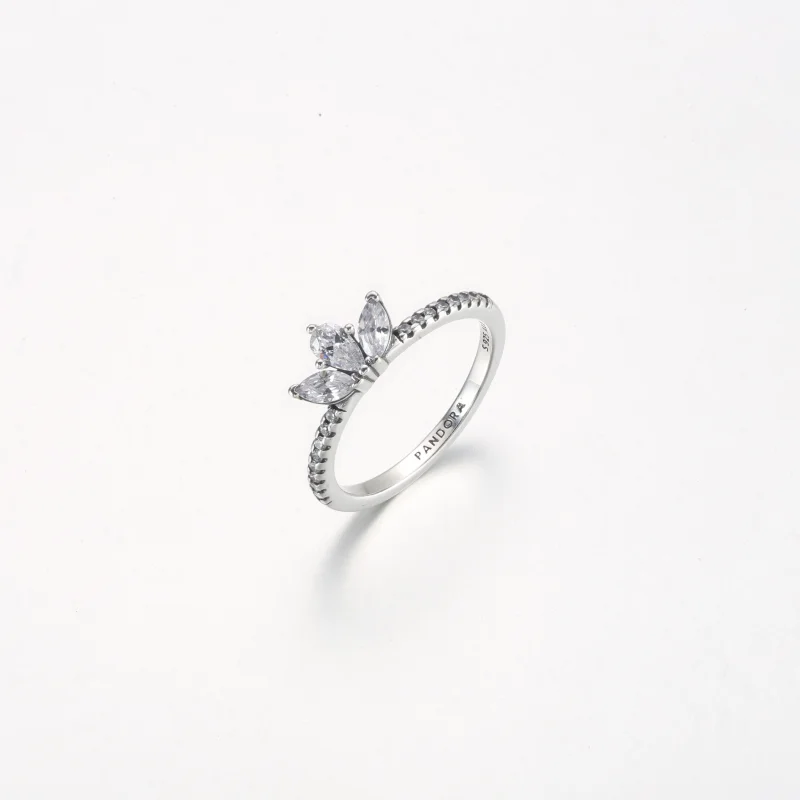 (imagem para) Anel Pandora com Conjunto de Herbário Cintilante - 192392C01 - Visualizar 2