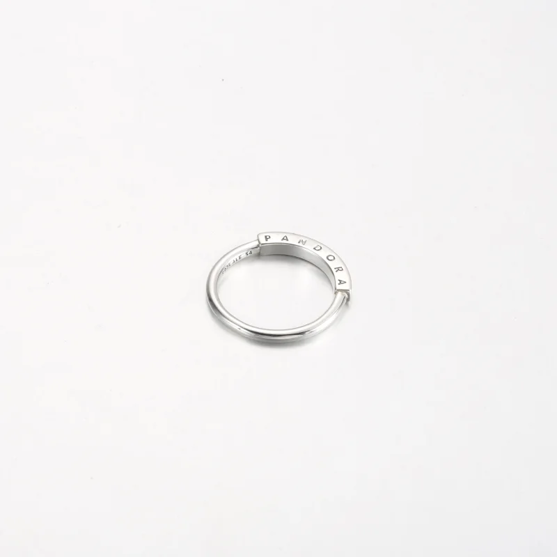 (imagem para) Anel Pandora Signature I-D Pavé - 192283C01 - Visualizar 4