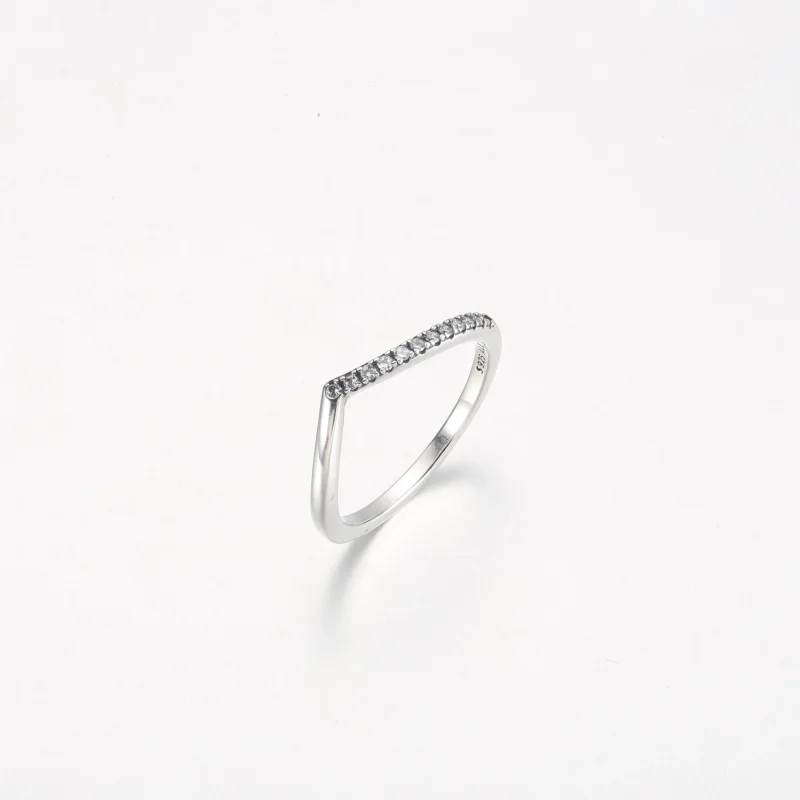 (imagem para) Anel Pandora Timeless Wish Meio Pavê - 192394C01 - Visualizar 2