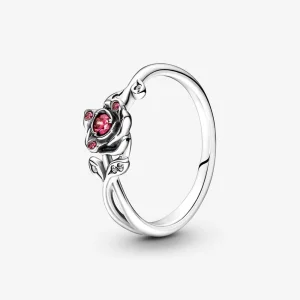 (imagem para) Anel Rosa da Disney A Bela e a Fera Pandora - 190017C01