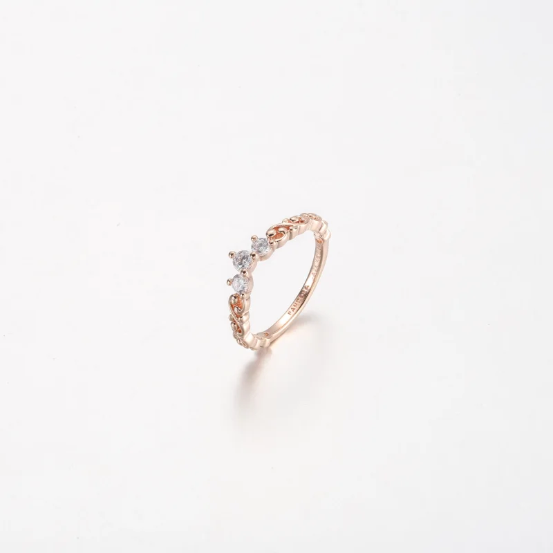 (imagem para) Anel Tiara Redemoinho Real Pandora - 182232C01 - Visualizar 2