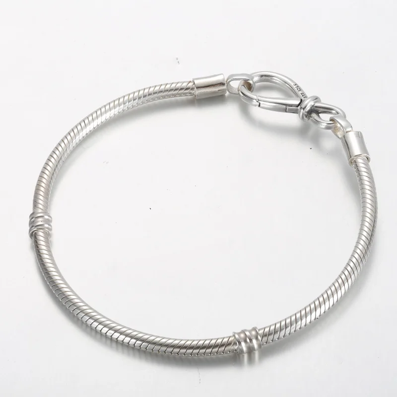 (imagem para) Bracelete Pandora Moments Cobra com Nó Infinito - 590792C00 - Visualizar 3