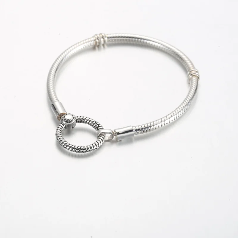 (imagem para) Bracelete Pandora Moments com Fecho de Cobra - 592242C00 - Visualizar 3