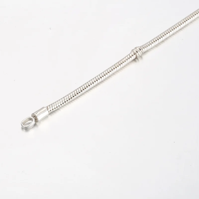 (imagem para) Bracelete Pandora Moments Coração com Fecho em Corrente Snake - 569539C00 - Visualizar 4