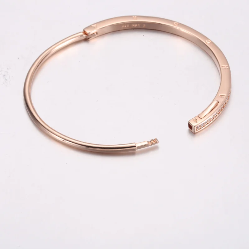 (imagem para) Bracelete Pandora Signature I-D Pavê - 582313C01 - Visualizar 5