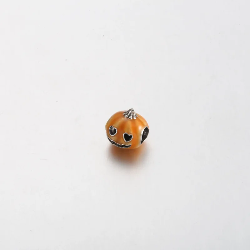 (imagem para) Charm Abóbora Assustadora Fosforescente da Pandora - 792291C01 - Visualizar 2