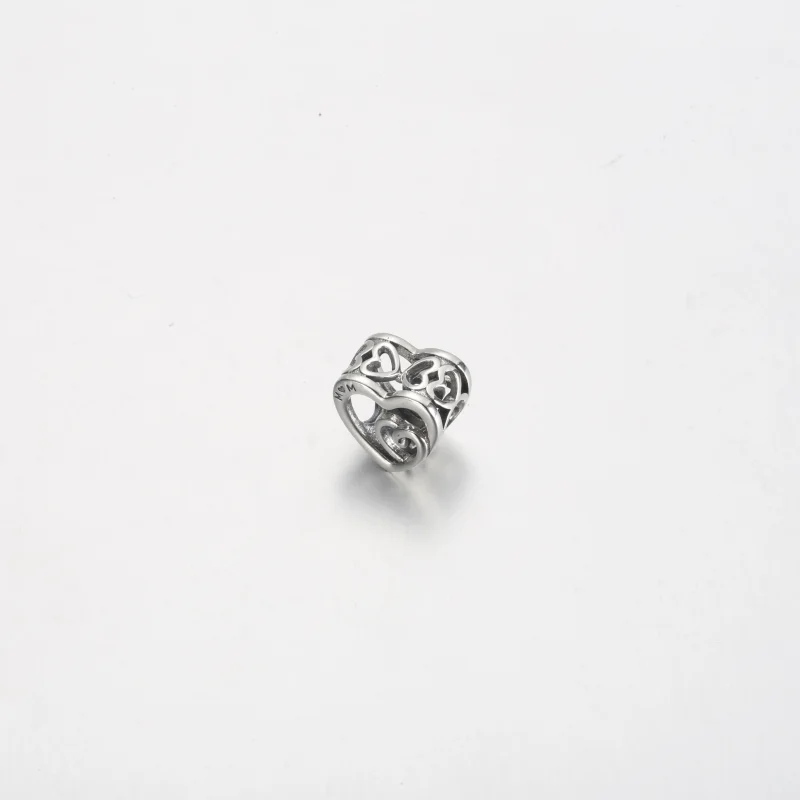 (imagem para) Charm Corações Infinitos Entrelaçados Pandora - 790800C00 - Visualizar 2