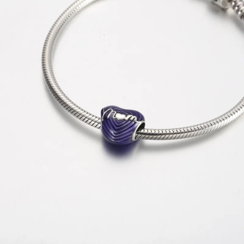 (imagem para) Charm Coração de Mãe Amor Radiante Pandora - 791160C01 - Visualizar 4