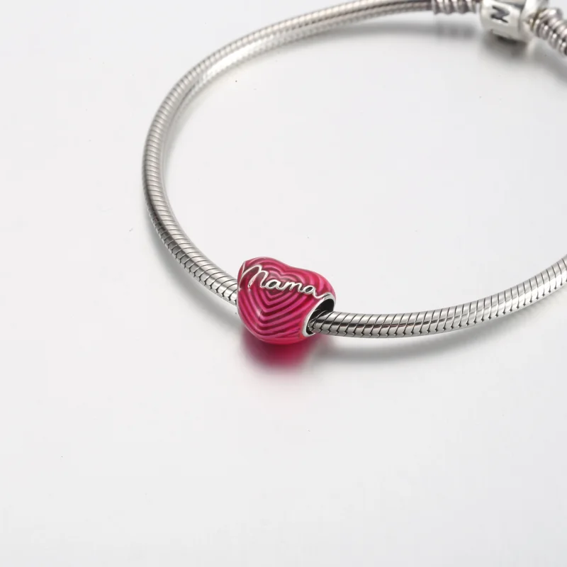 (imagem para) Charm Coração de Mãe Amor Radiante Pandora - 791505C01 - Visualizar 5
