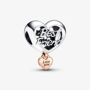 (imagem para) Charm Coração Melhor Amigo Pandora Love You - 782243C00