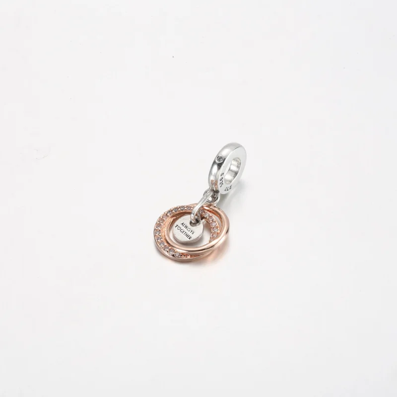 (imagem para) Charm de Pingente Família Sempre Entrelaçada Pandora - 780797C01 - Visualizar 2