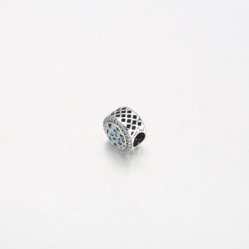 (imagem para) Charm de prata esterlina estampa Leopardo Azul Pandora - 792016CZ_E024 - Visualizar 4