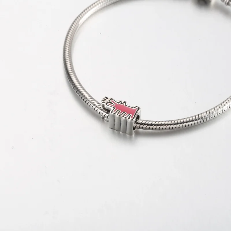(imagem para) Charm Keith Haring™ x Pandora Cão a Ladrar - 792218C01 - Visualizar 5