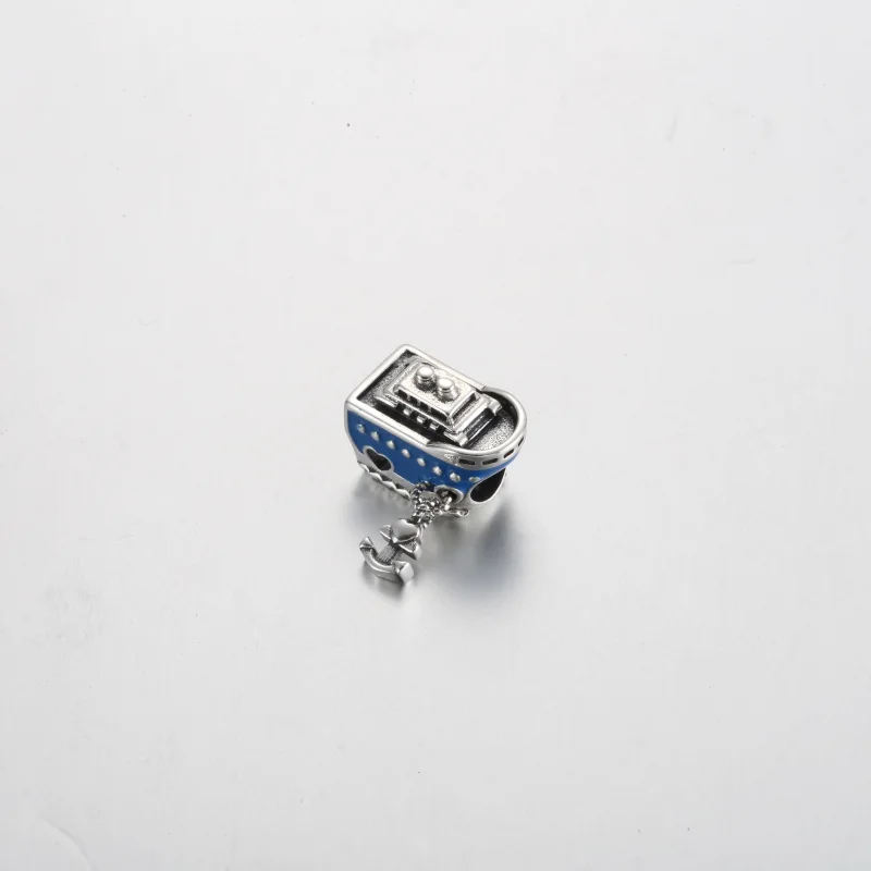 (imagem para) Charm Navio de Cruzeiro com Âncora Pandora - 792198C01 - Visualizar 2