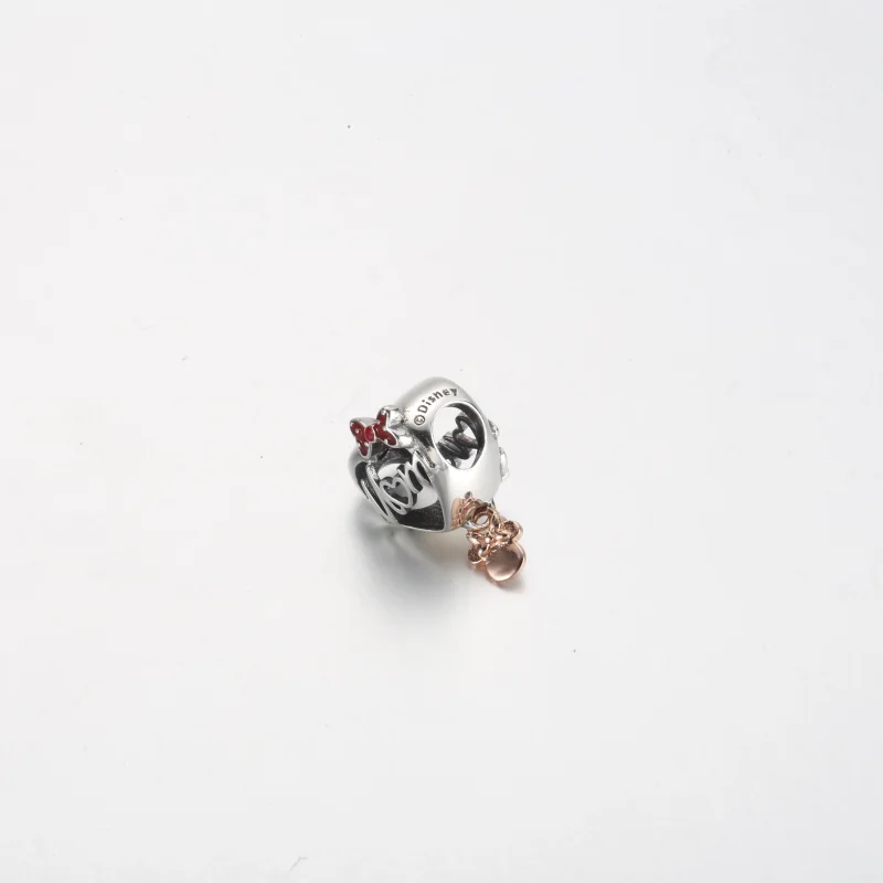 (imagem para) Charm Pandora Disney Minnie Mouse Coração de Mãe - 781142C01 - Visualizar 4