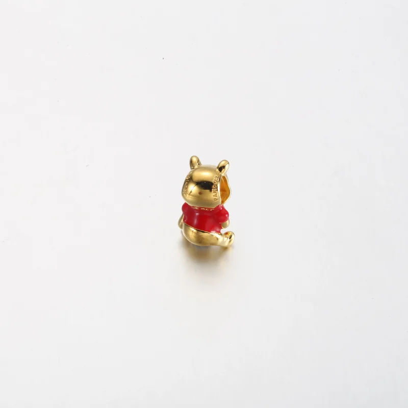 (imagem para) Charm Pandora Disney Ursinho Puff - 762212C01 - Visualizar 3